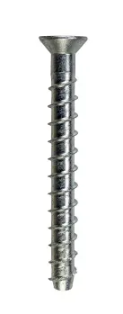 1/4"x2.75 countersunk Concrete Screw Anchor  zinc